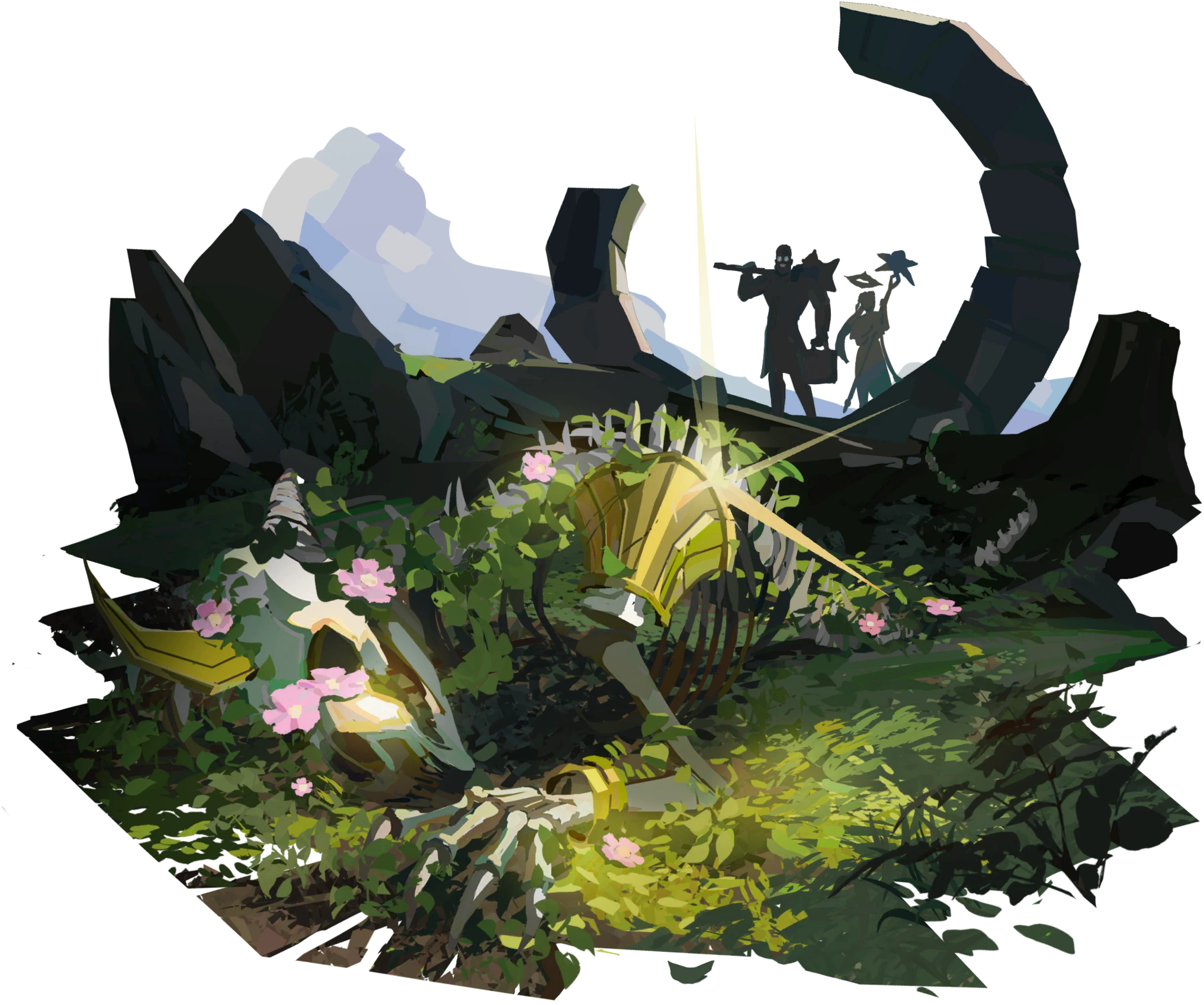 The Fallen Beast event artwork in Guildrun