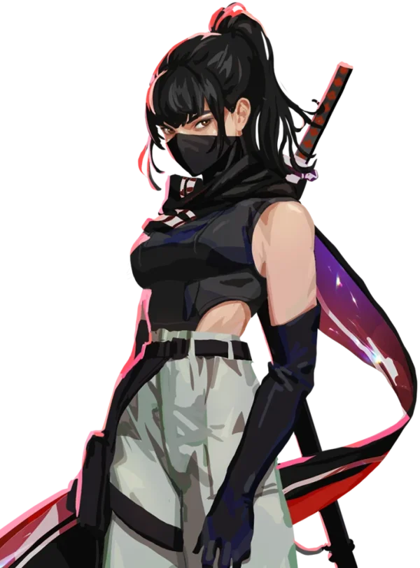 Yuuna at rank A in Guildrun
