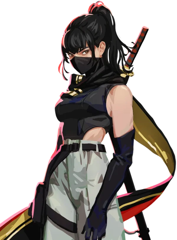 Yuuna at rank B in Guildrun